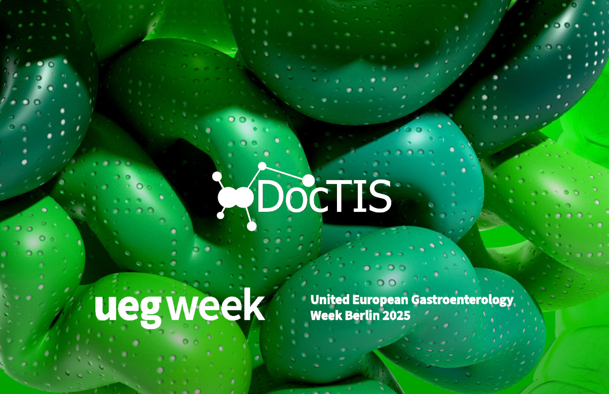 DocTIS findings to be presented at UEG Week 2025 in Berlin