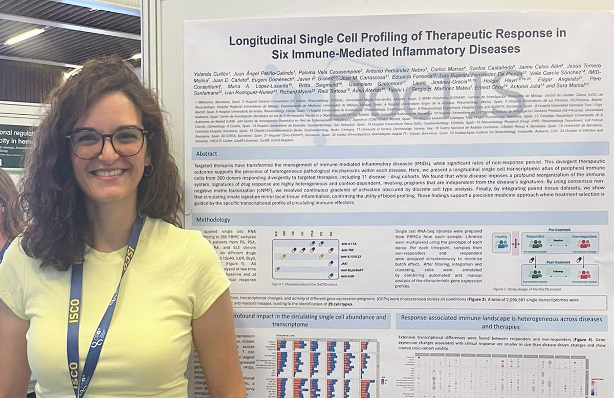 DocTIS presents single-cell research on therapeutic response in IMIDs at ISCO 2026